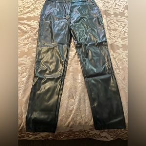Shein pleather pants x-large . Brand new never worn